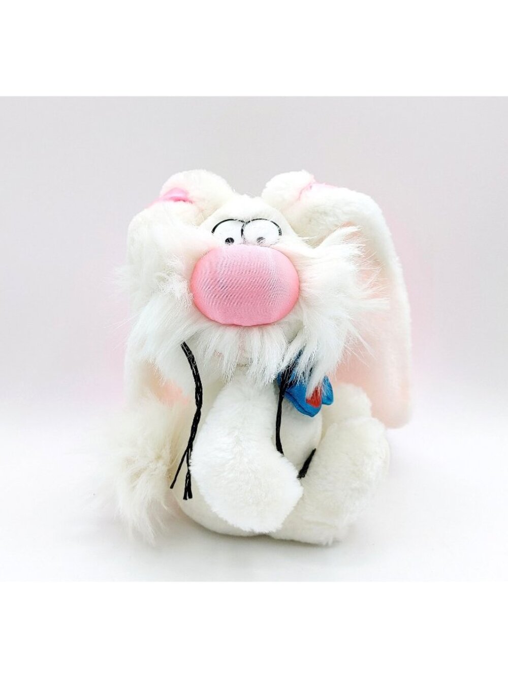 vintage 1985  Funny bunny by presents Hamilton gifts plush Stuffed Rabbit